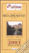 Caffèlletto. High quality bed & breakfast in Italy libro