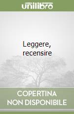 Leggere, recensire libro