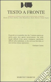 Testo a fronte. Vol. 36 libro