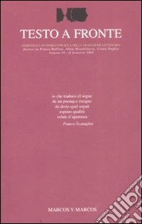 Testo a fronte. Vol. 39 libro