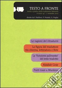Testo a fronte. Vol. 47