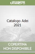Catalogo Adei 2021 libro