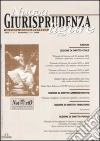 Nuova giurisprudenza ligure (2005). Vol. 3 libro