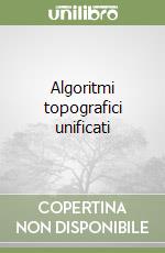 Algoritmi topografici unificati libro