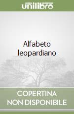 Alfabeto leopardiano libro