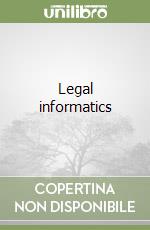 Legal informatics libro