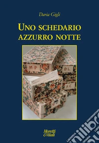 Uno schedario azzurro notte libro