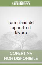 Formulario del rapporto di lavoro libro