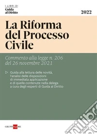 La riforma del processo civile 2022