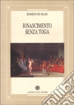 Rinascimento senza toga libro