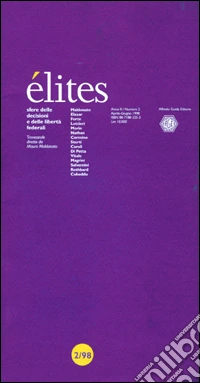 Élites n. 2/98 libro