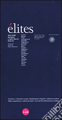 Élites n. 3-4/98 libro