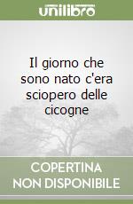 Il giorno che sono nato c'era sciopero delle cicogne