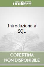 Introduzione a SQL libro