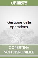 Gestione delle operations libro