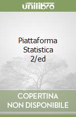 Piattaforma Statistica 2/ed libro