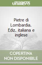 Pietre di Lombardia. Ediz. italiana e inglese libro