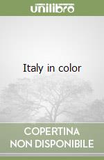 Italy in color libro