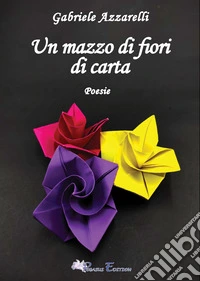 Un mazzo di fiori di carta libro