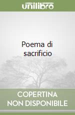 Poema di sacrificio libro