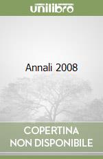 Annali 2008 libro