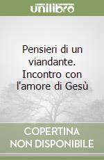 Pensieri di un viandante. Incontro con l'amore di Gesù libro