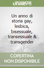 Un anno di storia gay, lesbica, bisessuale, transessuale & transgender libro