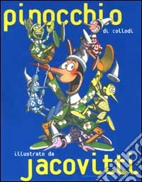 Pinocchio di Collodi illustrato da Jacovitti libro