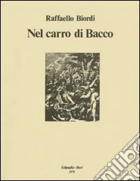 Nel carro di Bacco libro