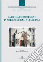 La pietra dei monumenti in ambiente fisico e culturale libro