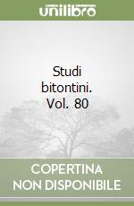 Studi bitontini. Vol. 80 libro