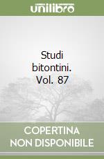 Studi bitontini. Vol. 87