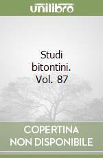 Studi bitontini. Vol. 87 libro