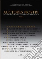 Auctores nostri. Studi e testi di letteratura cristiana antica (2011). Vol. 9 libro