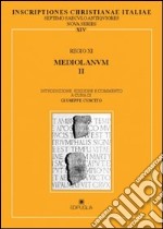 Regio XI. Mediolanum II libro