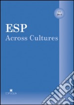 ESP Across Cultures. 2014. Vol. 11 libro