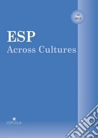 ESP Across Cultures. 2015. Vol. 12 libro
