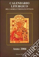 Calendario liturgico del Carmelo teresiano d'Italia libro