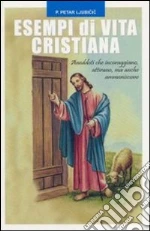 Esempi di vita cristiana. Aneddoti che incoraggiano, attirano ma anche ammoniscono libro usato