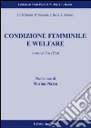 Condizione femminile e welfare libro di Pfoestl E. (cur.)