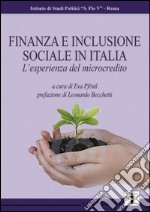 Finanza e inclusione sociale in Italia libro