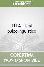 ITPA. Test psicolinguistico libro
