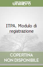 ITPA. Modulo di registrazione libro