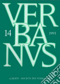 Verbanus. Rassegna per la cultura, l'arte, la storia del lago. Vol. 14 libro