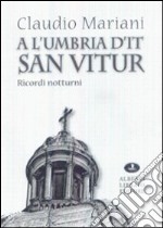 A l'Umbria dit San Vitur libro