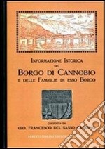 Informazione istorica del borgo di Cannobio delle famiglie di esso borgo (rist. anast.)