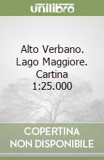 Alto Verbano. Lago Maggiore. Cartina 1:25.000 libro