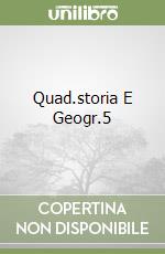 Quad.storia E Geogr.5 libro