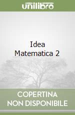 Idea Matematica 2 libro