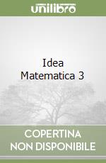 Idea Matematica 3 libro